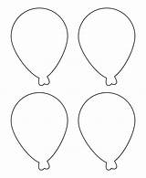 Balloon Cutouts Printablee sketch template