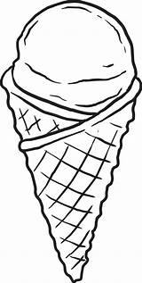 Ice Cream Cone Coloring Drawing Printable Clipart Kids Colorear Chocolate Clip Pages Color Tableta Drawn Clipartbest Scoop Cliparts Waffle Print sketch template