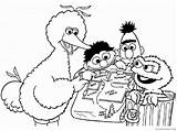 Coloring Pages Street Sesame Printable Bird Big Grover Signs Coloring4free Characters Gang Getcolorings Elmo Road Getdrawings Sign Related Posts Color sketch template