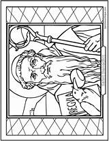 Coloring Saint Benedict Pages St Quotes Catholic Saints Colour Great Religious Color Saintanneshelper Books Nursia Medal Education Choose Board sketch template