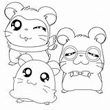 Hamtaro Coloring Pages Picgifs Sheets Kids Choose Board Color sketch template