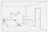 Drawing Bedroom 3d Bed House Drawings Rooms Hand Paintingvalley Kathleen Colour sketch template