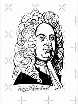 Redbubble Features Frideric Handel George sketch template