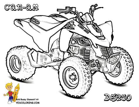 atv coloring pages atv coloring pages   wheeler coloring
