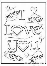 Iheartcraftythings Lovebirds sketch template