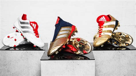 gold adidas predator  beckham zidane boots released footy headlines