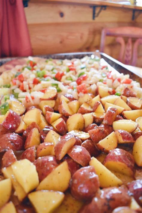 oven roasted breakfast potatoes recipe  cabin diary