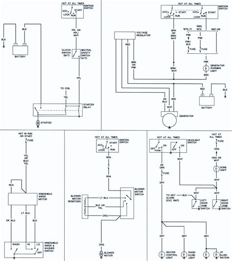 chevelle ignition switch wiring diagram  wiring collection