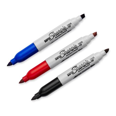 amazoncom sharpie super twin tip assorted  pack permanent markers