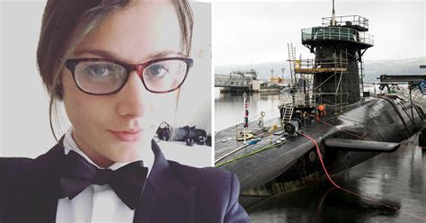 female officer removed from nuclear submarine hms vigilant after