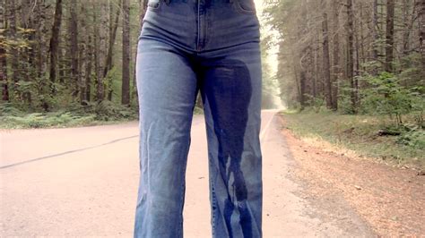 out for a walk and wetting her pants hd wetting