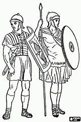 Soldiers Soldados Romanos Romano Soldier Rome Marching Grecia Ejercito Imperio Soldaten Império Romeinse Chavo Pinto História Sheets Antiga Cliparts Leger sketch template