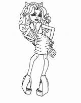 Clawdeen Claudine Wolfe sketch template
