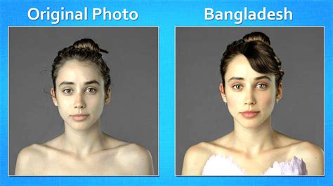 22 Countries Photoshopped One Woman To Be Beautiful Here S What Happened
