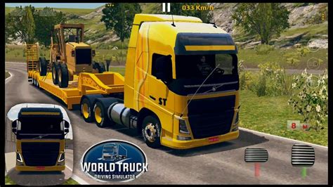 world truck driving simulator gameplay  volvo fh oversized trailer youtube