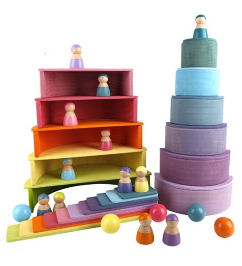 montessori houten speelgoed set compleet jindl jindl