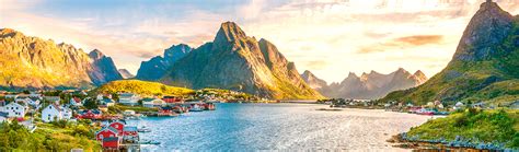 norwegen urlaub land der polarlichter fjorde erleben berge meer