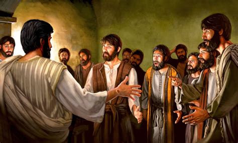 jesus appears   disciples