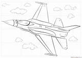 Jet Fighter Draw Drawing Coloring Falcon Step Fighting Pages Plane Military Kids Airplane Supercoloring Air Jets Tutorials Planes Drawings Force sketch template