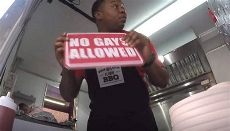 no gays allowed food truck tests north carolina s hb2 bill by refusing to serve gays