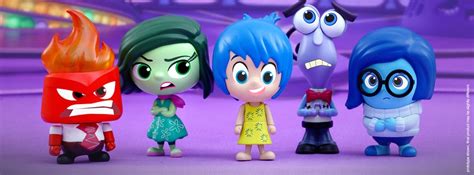 5pcs Hot Animation Movie Inside Out Joy Sadness Anger Fear Disgust 11cm