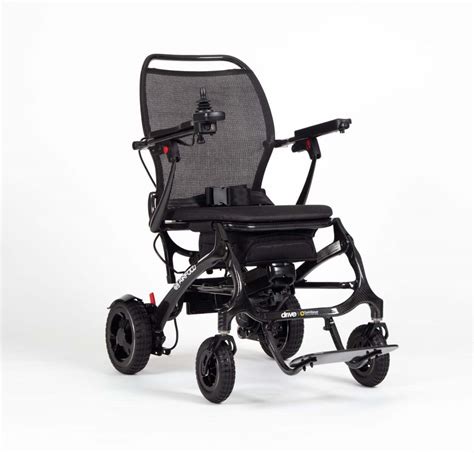 airfold carbon fibre folding electric wheelchair