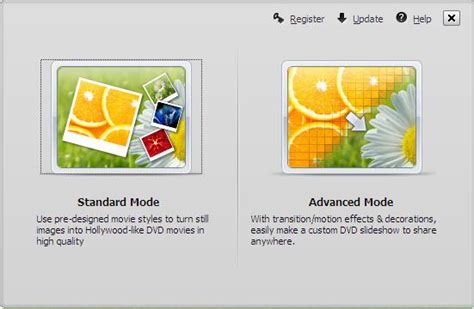 dvd slideshow builder crea video  dvd  foto software pc  guide