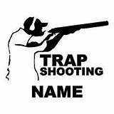 Trap Skeet Pigeon Shooter Clipartfest Clays Imgarcade sketch template