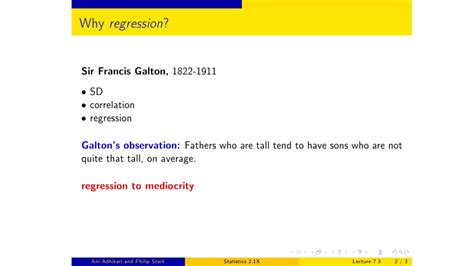 regression effect galton   regression fallacy youtube