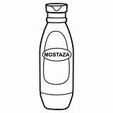 Mostaza Ketchup sketch template