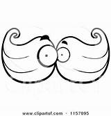 Coloring Moustache Getcolorings Mustache Color Funny Pages sketch template