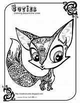 Coloring Pages Fox Pet Cuties Shop Littlest Cute Animal Printable Baby Color Drawings Doodle Print Printables Foxy Cutie Lets These sketch template