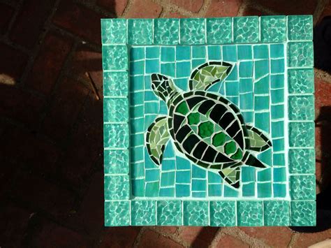 turtle mosaic projects mosaic crafts