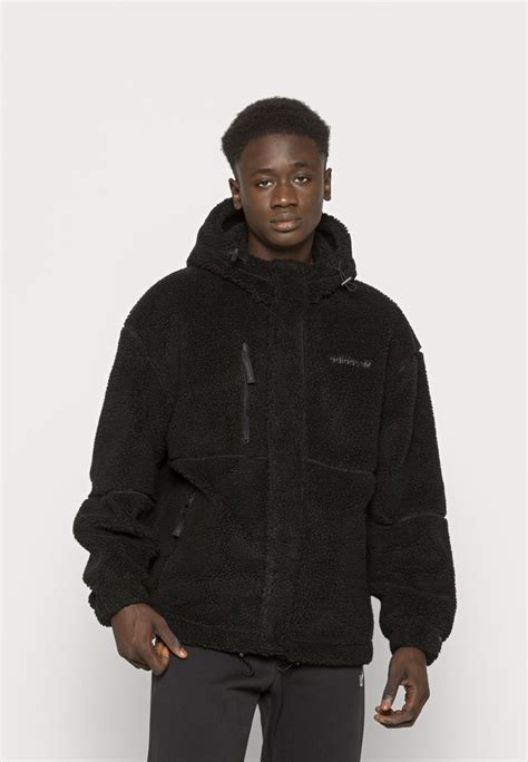 adidas originals polar fleece jacket black zalandoie