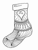 Coloring Stocking Pages Christmas Pattern Stockings Colouring Grinch Printable Carrey Jim Print Template Sheets Navidad Rocks sketch template