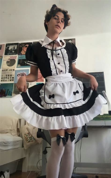 Maid Outfit For Men Roll Paper Maven