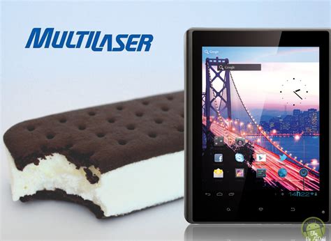 multilaser lanca tablet  android  ice cream sandwich