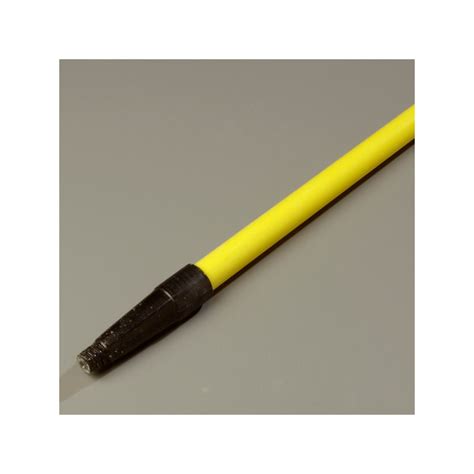 sparta spectrum fiberglass taperedthreaded handle  long  yellow carlisle