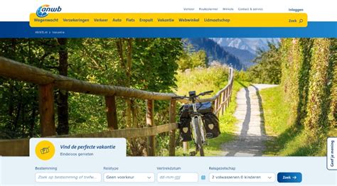 anwb fietsvakanties individuele fietsreizen nederland europa