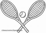 Clipart Tennis Outline Sports Two Racquets Racket Clip Racquet Ball Cliparts Transparent Graphics Clipartbest Anatomy Background Where When Vector Library sketch template