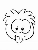 Puffles Lingua Corpo Puffle Faciles Calcar Caritas Kawaii Divertidas Puedes sketch template