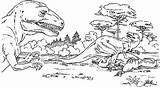 Jurassique Parc Awesome Allosaurus Coloriages sketch template