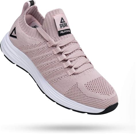 peak womens lightweight walking shoes comfortable slip  sneakers  running tennis gym