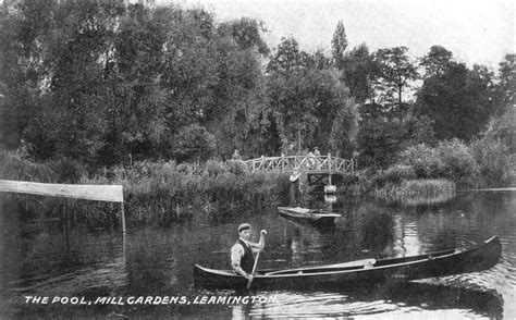 leamington spa mill gardens pool  warwickshire