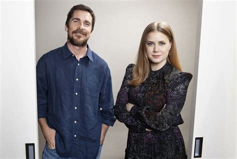 Amy Adams And Christian Bale Ap News Portraits December