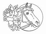 Coloring Pages Horse Show Animal Spirit Printable Mustang Getcolorings Getdrawings Visit Rose Colorings sketch template