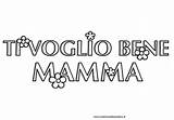 Mamma Colorare Scritta Bene Voglio Bambinievacanze Disegno Cuore Mammaebambini Vittorio Anningare sketch template