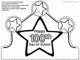 Crown School 100th Followers sketch template