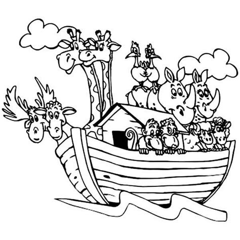 noahs animals colouring pages animal coloring pages noahs ark