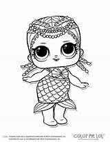 Lol Coloring Pages Printable Dolls Doll Baby Surprise Print Color Mermaid Getcolorings Cartoon Kids Girls Colo Unicorn Choose Board Comments sketch template